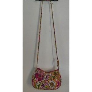 Vera Bradley Mini‎ Hipster Crossbody Purse Multicolor Flower Bag
